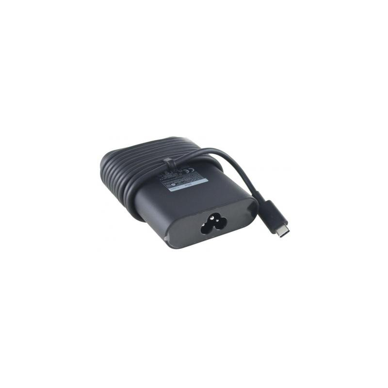 Блок живлення до ноутбуку Dell 65W Oval 20V разъем Type-C (HA65NM170 / A40243)