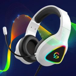 Навушники GamePro HS615 RGB White (HS615)