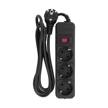 Мережевий фільтр живлення Patron EXT-PN-SP-1032, 1.8m Black (EXT-PN-SP-1032)