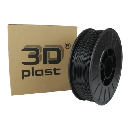 Пластик для 3D-принтера 3Dplast PETG 1.75мм, 3кг, black (3DPTG1753BLK)