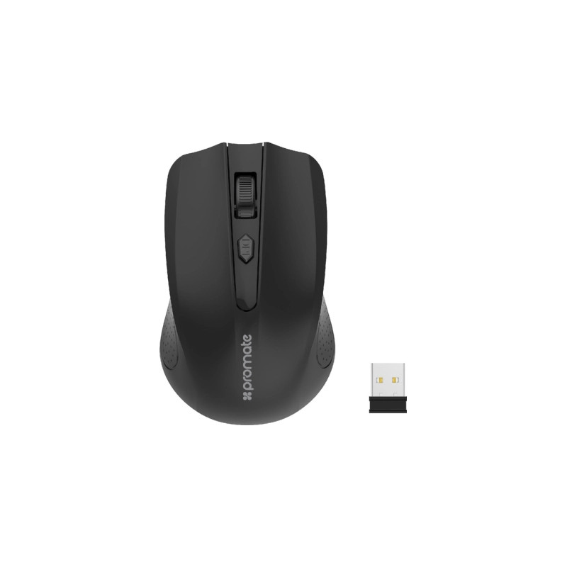 Мишка Promate Clix-8 Wireless Black (clix-8.black)