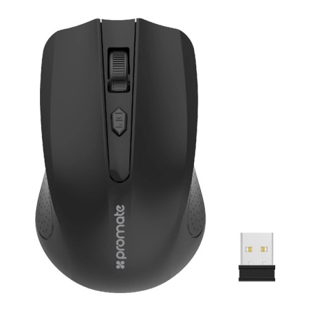 Мишка Promate Clix-8 Wireless Black (clix-8.black)