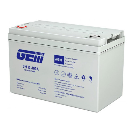 Батарея до ДБЖ GEM GM 12V-100Ah (GM 12-100)