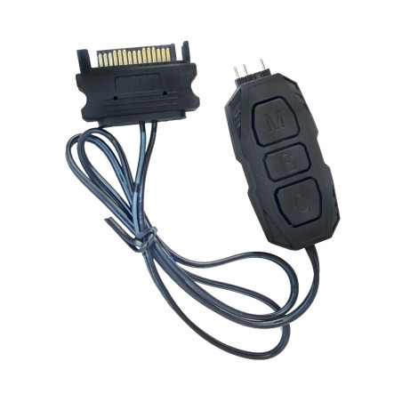 Модуль управління підсвічуванням Zezzio Контролер керування Zezzio ARGB 3-Pin 5V/SATA (Zezzio ARGB controller Sata) (Zezzio ARGB