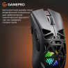 Мишка GamePro Genesis Spider Wireless/Bluetooth/USB Black (GM870B)