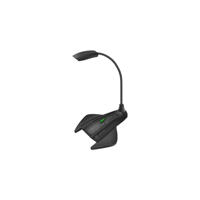 Мікрофон Vertux VertuMic-1 LED USB Black (vertumic-1.black)