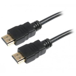 Кабель мультимедійний HDMI M to HDMI M 0.5m Maxxter (V-HDMI4-0.5M)