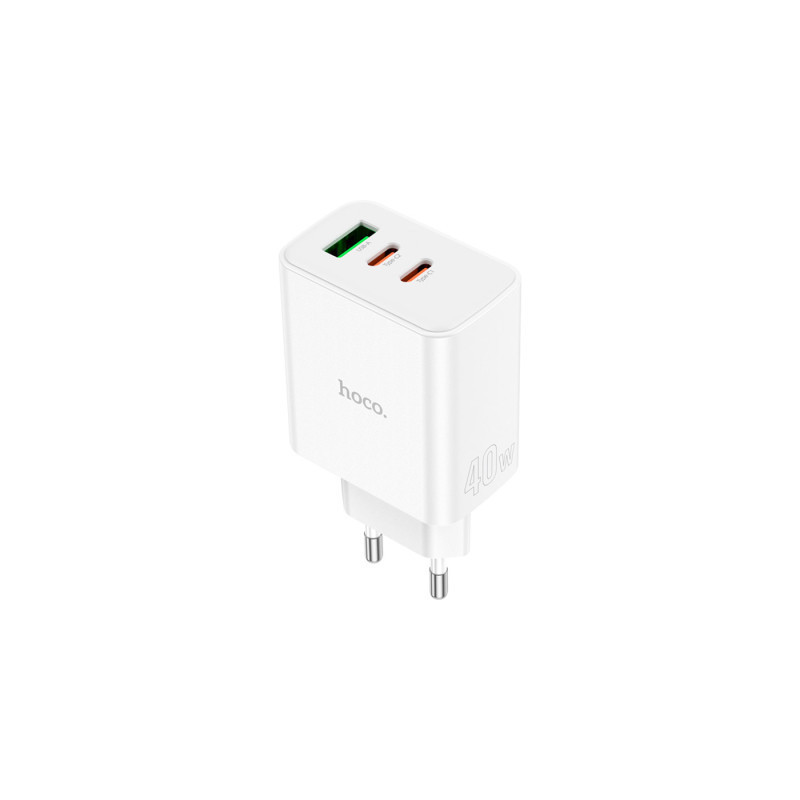 Зарядний пристрій HOCO C126A Pure White (6931474798725)