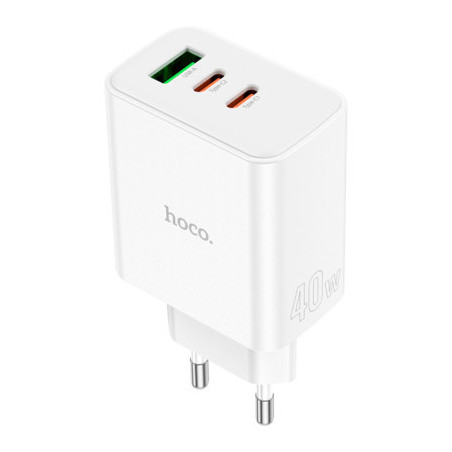 Зарядний пристрій HOCO C126A Pure White (6931474798725)