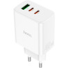 Зарядний пристрій HOCO C126A Pure White (6931474798725)