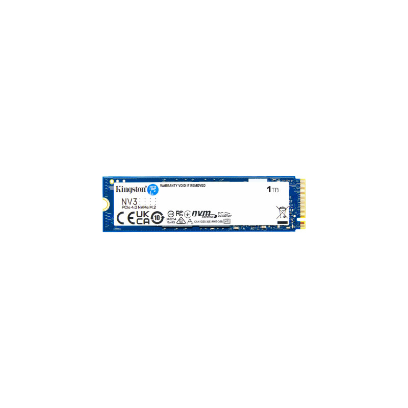 Накопичувач SSD M.2 2280 1TB Kingston (SNV3S/1000GBK)