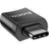 Перехідник UA17 USB-C M to USB F USB3.0 Black HOCO (6931474762016)