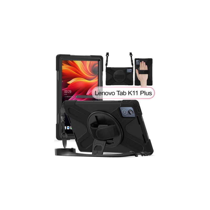 Чохол до планшета BeCover Heavy Duty Lenovo Tab K11 Plus TB-352F 11.45" Black (713635)