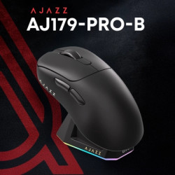 Мишка Ajazz AJ179PRO Wireless/Bluetooth/USB Charging Dock Black (AJ179-PRO-B)