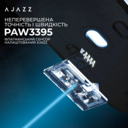 Мишка Ajazz AJ179PRO Wireless/Bluetooth/USB Charging Dock Black (AJ179-PRO-B)