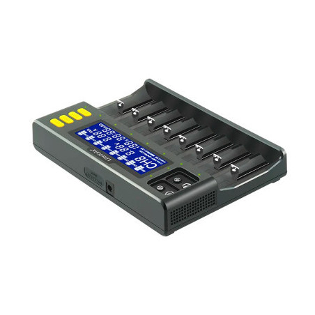 Зарядний пристрій для акумуляторів Liitokala 8 Slots, LCD дисплей, Li-ion/Ni-MH/Ni-Cd/AA/ААA/AAAA/С (Lii-S8)