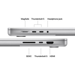 Ноутбук Apple MacBook Pro 16 A3429 M5 Max Silver (MGE74UA/A)