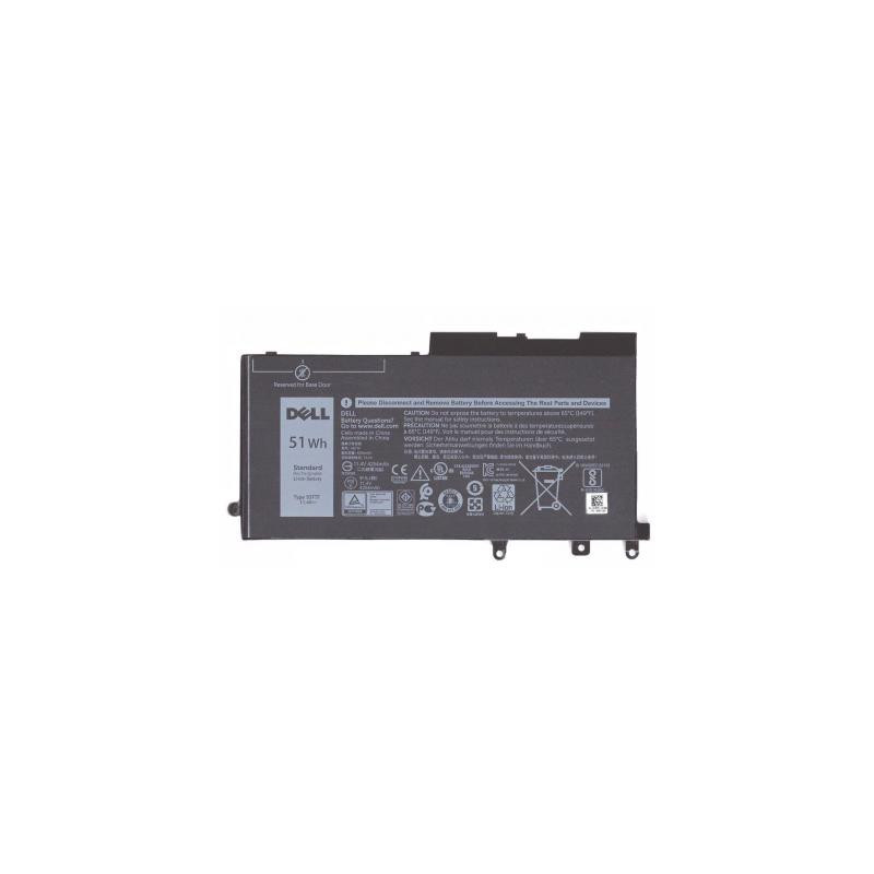 Акумулятор до ноутбука Dell Latitude 5480 93FTF (short), 4254mAh (51Wh), 3cell, 11.4V, L (A47311)