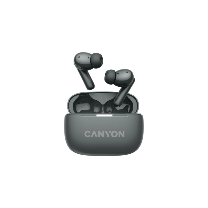 Навушники Canyon TWS-10 OnGo ANC ENC Graphite (CNS-TWS10B)