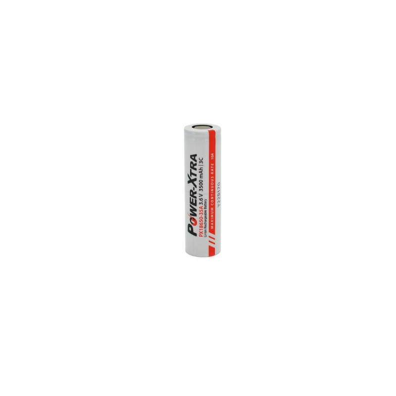 Акумулятор 18650 3500mAh, 3.6V, white Power-Xtra (PX18650-35A / 29752)