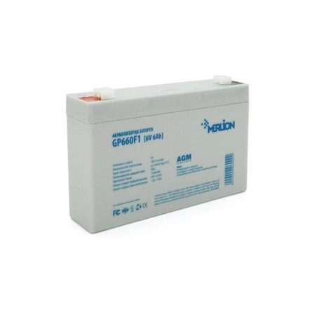 Батарея до ДБЖ Merlion 6V-6Ah ( GP660F1NS ) (GP660F1NS)
