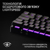 Клавіатура Logitech G Pro X 60 Lightspeed GX Tactile Wireless/Bluetooth UA Black (920-011911)