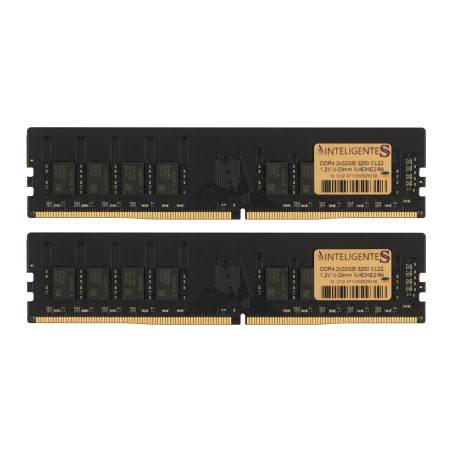 Модуль пам'яті для комп'ютера DDR4 64GB (2x32GB) 3200 MHz INTELIGENTES (IU4DHE2/64)