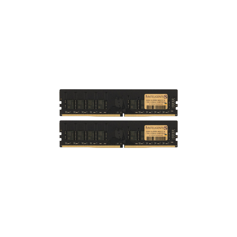 Модуль пам'яті для комп'ютера DDR4 32GB (2x16GB) 3600 MHz INTELIGENTES (IU4EFG2/32)