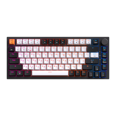 Клавіатура GamePro MK160B Hot-Swap Red Swich RGB USB UA Black (MK160B)