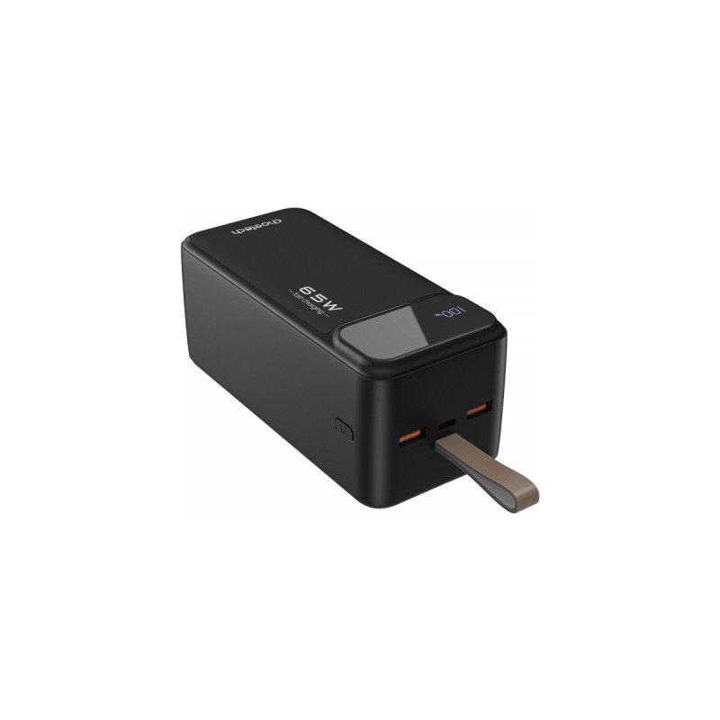 Батарея універсальна Choetech 50000mAh, PD/65W, QC/3.0, USB-C In/out, 2*USB-A (B733-CCBK)