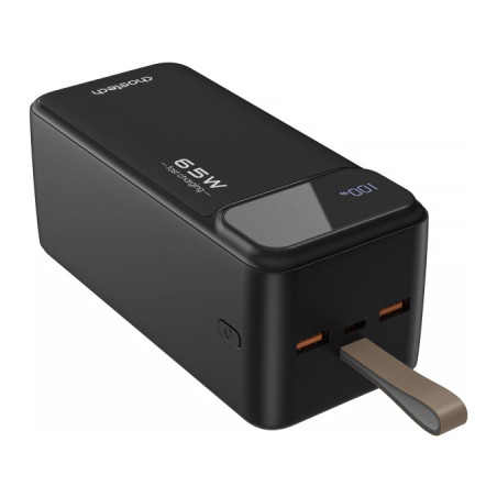 Батарея універсальна Choetech 50000mAh, PD/65W, QC/3.0, USB-C In/out, 2*USB-A (B733-CCBK)