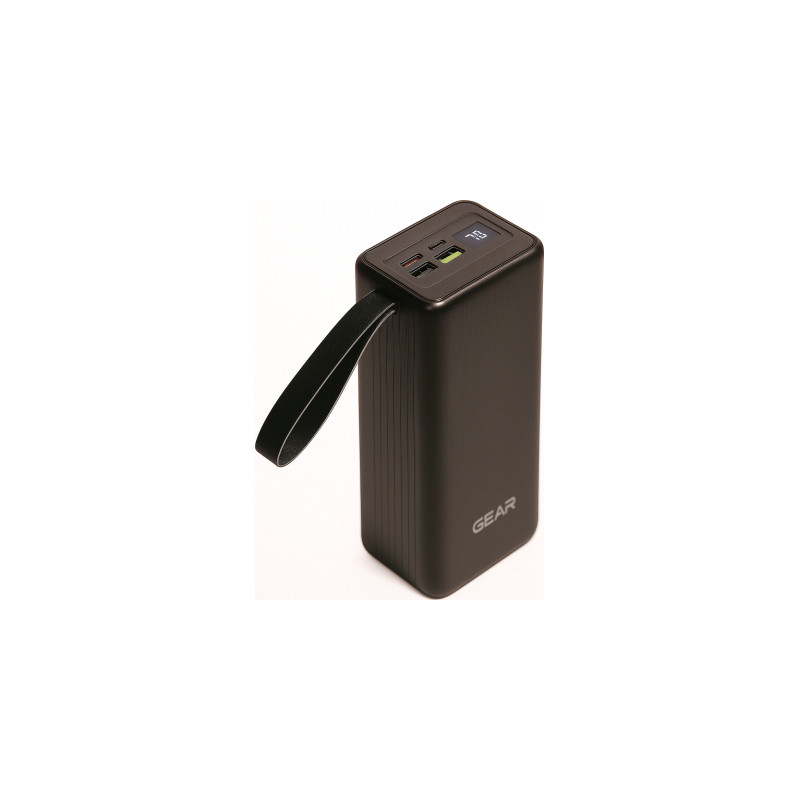 Батарея універсальна GEAR 40000mAh, PD/22.5W, black (SPO4)