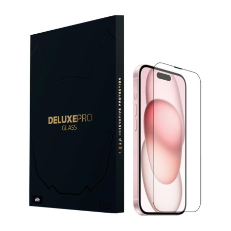Скло захисне iLera DeLuxe Original Glass iPhone 15 (ILFCDL15)