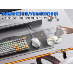 Мікрофон Fifine AM6W USB White (AM6W)