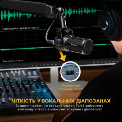 Мікрофон Fifine Tank1 XLR Black (Tank1)