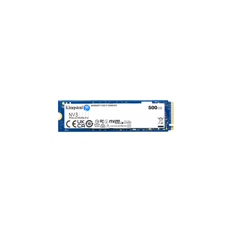 Накопичувач SSD M.2 2280 500GB Kingston (SNV3S/500G)