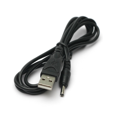 Кабель живлення USB to DC 3.5x1.35mm 5V 1.0m PowerPlant (KD00AS1261)
