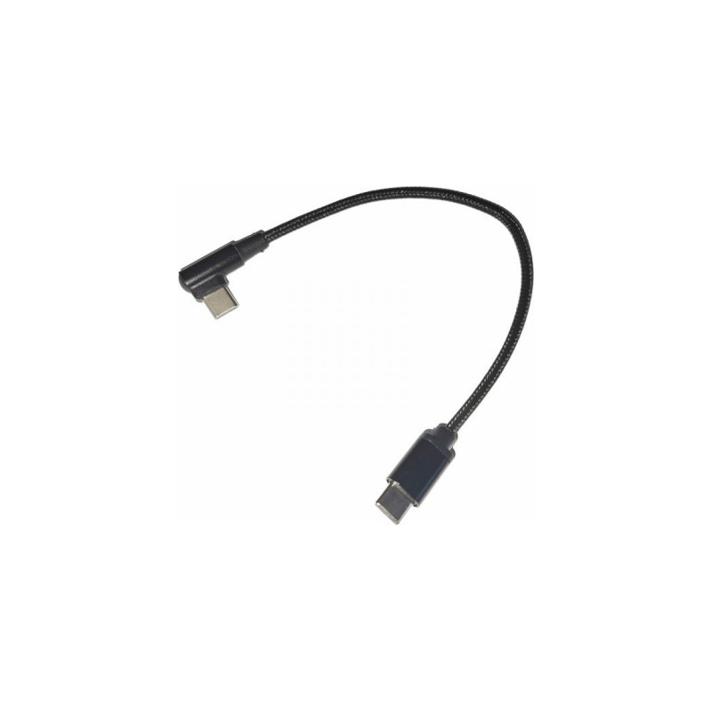 Дата кабель USB-C to USB-C 0,2m angle Cablexpert (CC-USB2-CMCML-0.2M)