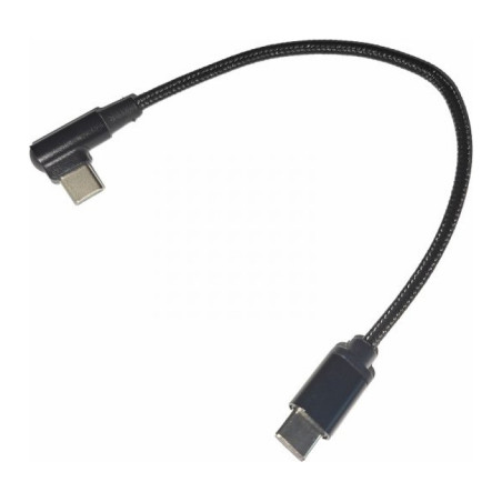 Дата кабель USB-C to USB-C 0,2m angle Cablexpert (CC-USB2-CMCML-0.2M)