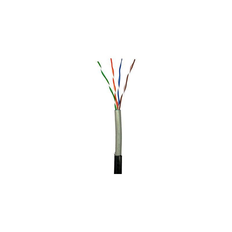Кабель мережевий GEAR UTP 305м, cat.5e, CU, 4*2*0,51, PVC+PE, outdoor (GEC-UTPCUOUT051305)