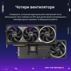 Відеокарта ASUS GeForce RTX5090 32GB ROG ASTRAL OC GAMING (ROG-ASTRAL-RTX5090-O32G-GAMING)