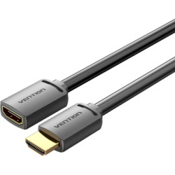 Кабель мультимедійний HDMI M to HDMI F 2.0m V2.0 4K60Hz Vention (AHCBH)