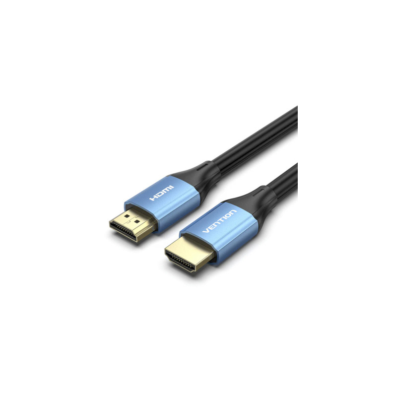 Кабель мультимедійний HDMI M to HDMI M 2.0m V2.0 4K60Hz blue Vention (ALHSH)