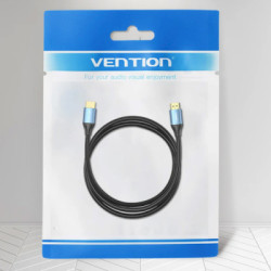 Кабель мультимедійний HDMI M to HDMI M 2.0m V2.0 4K60Hz blue Vention (ALHSH)