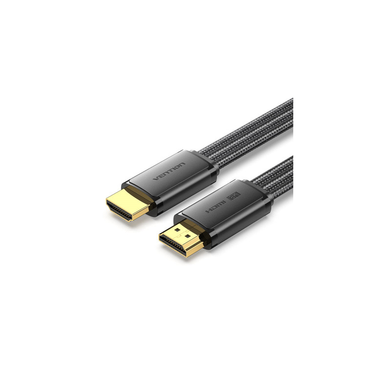 Кабель мультимедійний HDMI M to HDMI M 2.0m V2.1 8K60Hz flat Vention (ALKBH)
