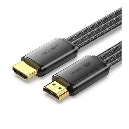 Кабель мультимедійний HDMI M to HDMI M 2.0m V2.1 8K60Hz flat Vention (ALKBH)