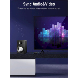 Кабель мультимедійний HDMI M to HDMI M 8.0m V2.0 4K60Hz Vention (AACBK)