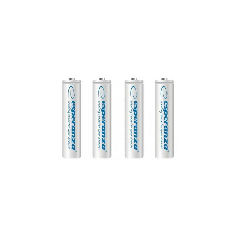 Акумулятор Esperanza AAA 1000mAh Ni-MH * 4 white (EZA102W)