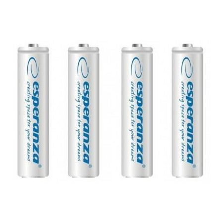 Акумулятор Esperanza AAA 1000mAh Ni-MH * 4 white (EZA102W)