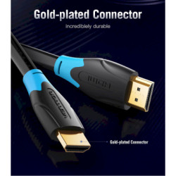 Кабель мультимедійний HDMI M to HDMI M 8.0m V2.0 4K60Hz Vention (AACBK)